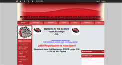 Desktop Screenshot of juniorbulldogs-jhl.org